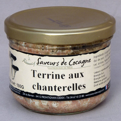 Terrine aux chanterelles 180g