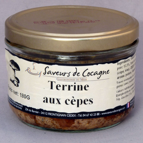 Terrine aux Cèpes 180g