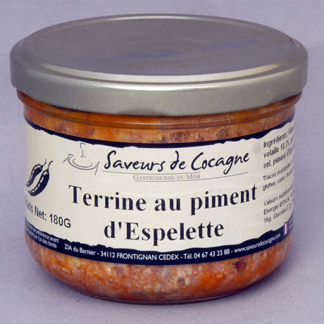 Terrine au piment d'Espelette 180g