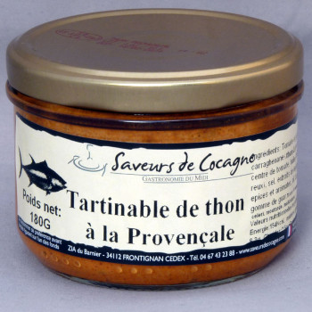 Tartinable de thon à la provençale 180g