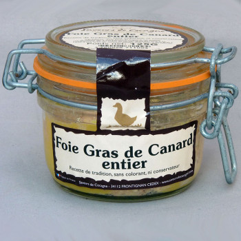 Foie gras de canard entier 125g