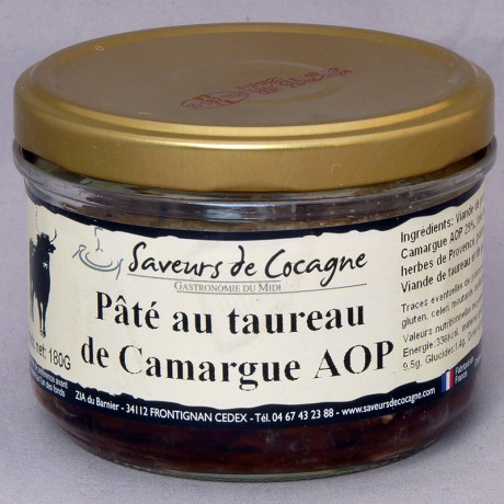 Terrine de taureau de Camargue AOP 180g