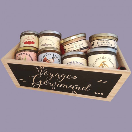 Corbeille voyage gourmand n°1