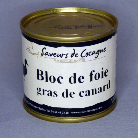Block of duck foie gras 100 g