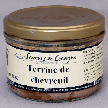 Terrine de chevreuil 180g