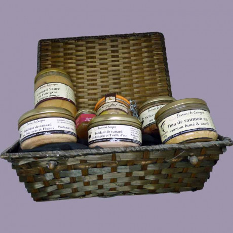 Coffret  festif : foie gras et saumon n°2