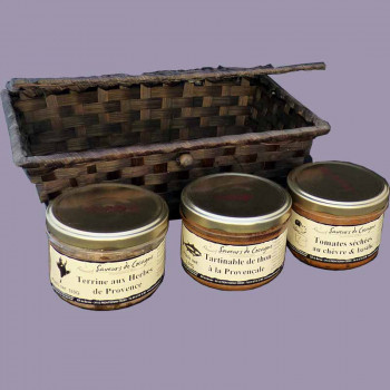Small Provence-scented crate