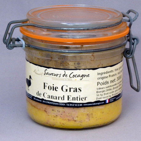 Foie gras de canard entier 300g