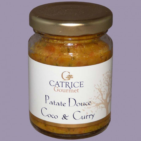 Patate douce coco et curry 80g